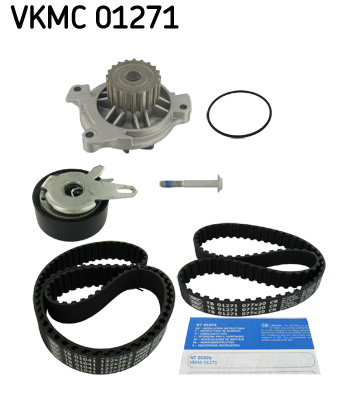 SKF VKMC 01271 Vezérlés készlet, fogasszíj szett (szíj+görgők+vízpumpa)